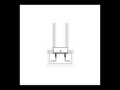 Home Pole - Poste de jardín LED para fijar al suelo - Luz nocturna cálida 3000K 230V 15W 1590lm Azafrán - oscuro Gris Discount