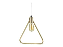 Ideal Lux Abc - 1 lámpara colgante de techo de latón antiguo, E27 Camel