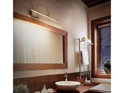 Ideal Lux Bow - Aplique LED para cuadro grande Latón antiguo Camel Clearance