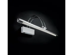 Ideal Lux Aplique Para Pared-Bow - Aplique LED mediano para cuadro Cromo Gris
