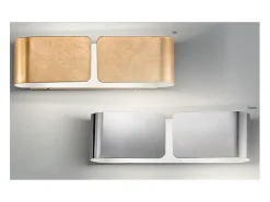 Ideal Lux Clip - Aplique de pared pequeño de interior 2 luces , G9 Dorado Outlet