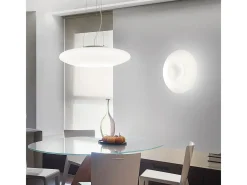 Ideal Lux Plafón-Glory - 2 luces de empotrado medio de interior , E27 Blanco