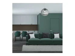Sale Ideal Lux NEMO - Lámpara colgante de techo tipo domo para interior 1 claro, E27 Gris
