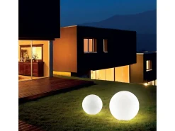 Ideal Lux Lámpara De Pie-Sole - 1 luz de suelo para exteriores blanca Blanco