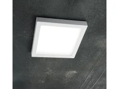 Ideal Lux Aplique Para Pared-Universal - Foco empotrado mediano cuadrado interior 1 luz LED Blanco