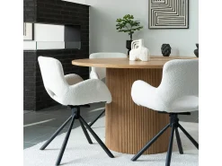 House Nordic Cuadro-Impresión sobre lienzo Lipari nº3 60x90 cm , beige. Negro