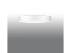 Outlet Sollux Lighting Incasso Cilindrica Bianco 100cm E27 Plafón cilíndrico 100cm E27 Blanco