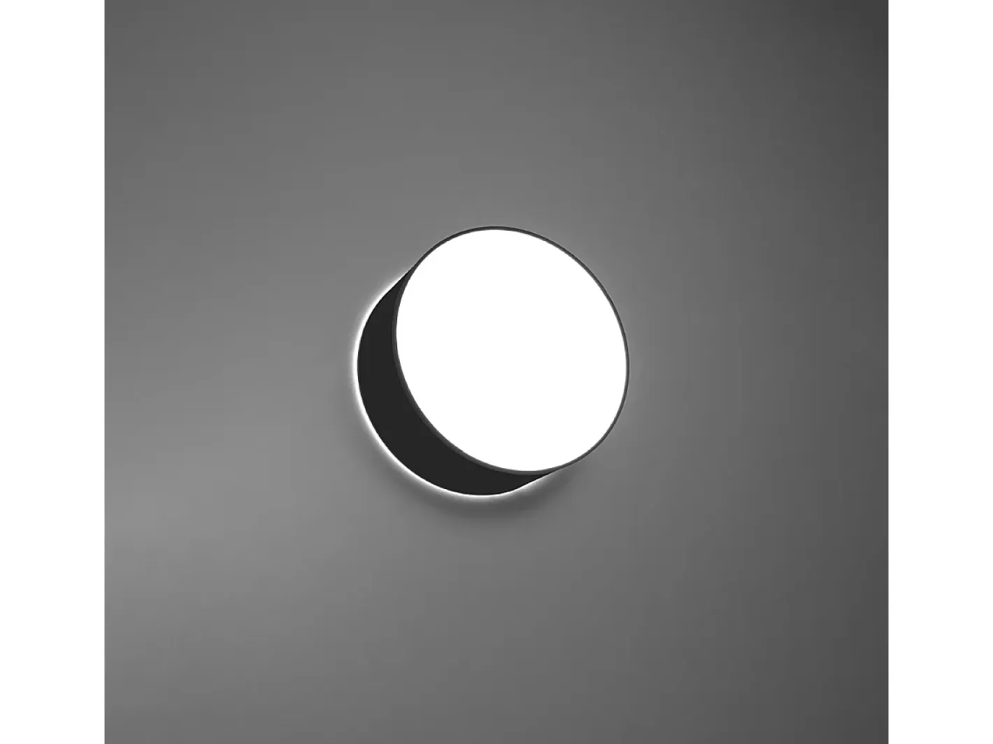 Sollux Lighting Incasso cilindrico nero 25cm E27 Plafón cilíndrico 25cm E27 Negro New