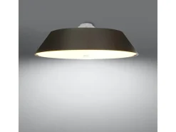 Sollux Lighting Plafón-Incasso Cilindrico Nero 60cm E27 Plafón cilíndrico 60cm E27 Negro