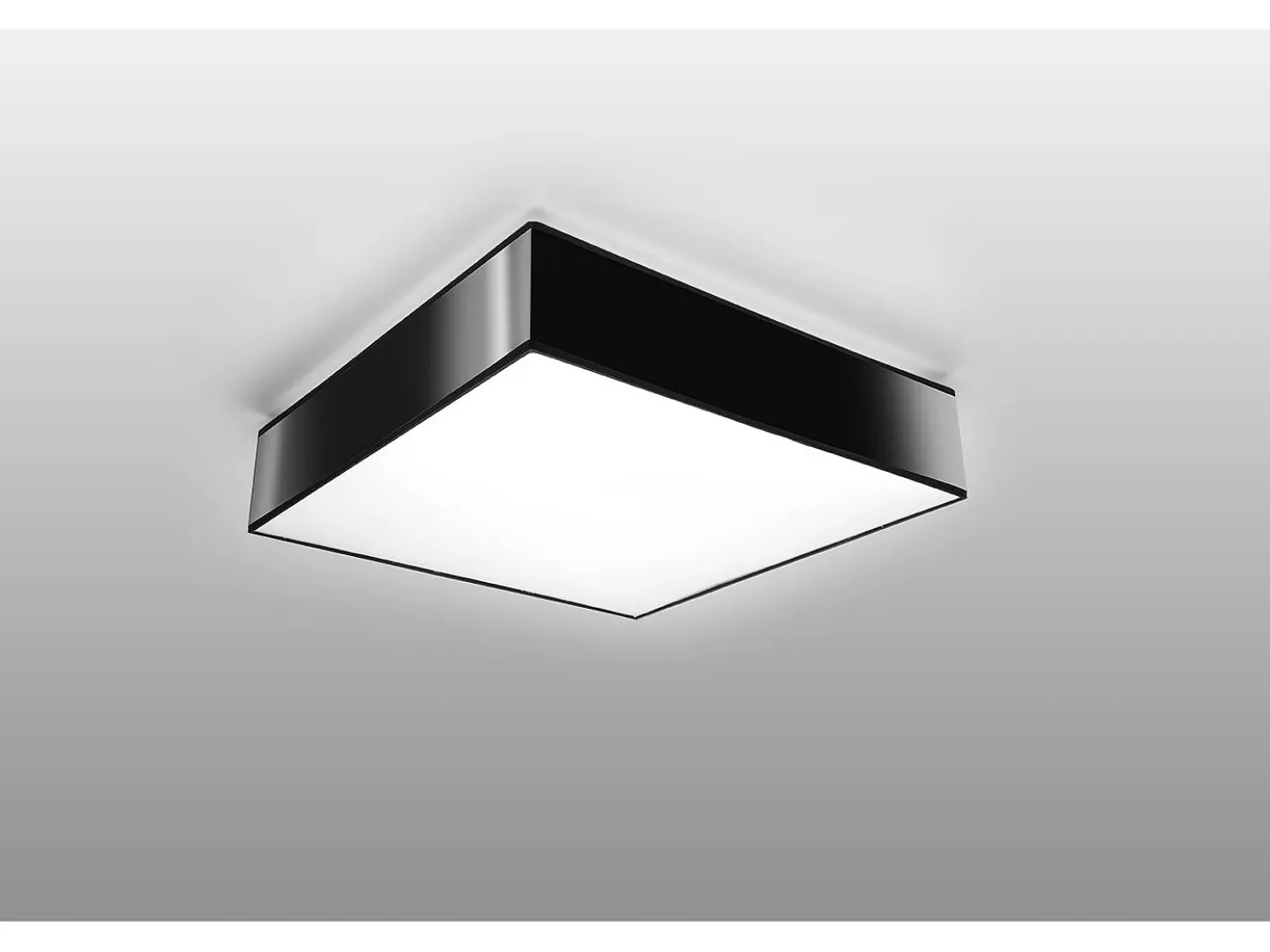 Sollux Lighting Incasso quadrato nero 25cm E27 Lámpara de empotrar cuadrada Negra 25cm E27 Negro Online