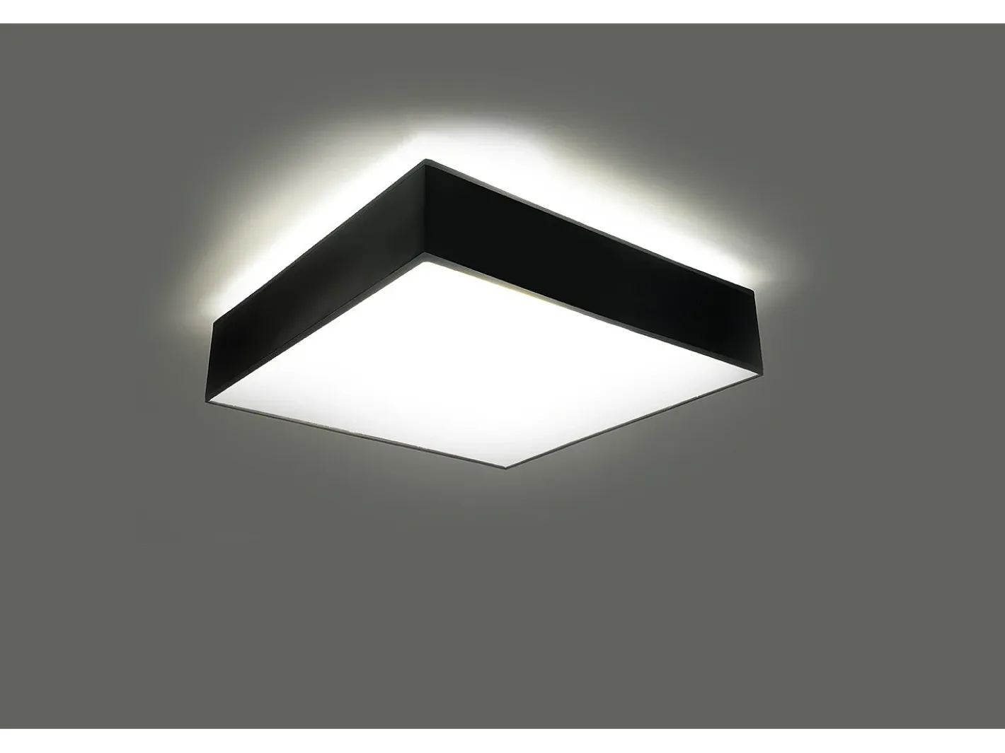 Sollux Lighting Incasso quadrato nero 25cm E27 Lámpara de empotrar cuadrada Negra 25cm E27 Negro Online