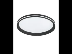 Discount Isy - Fabas Luce Lámpara de techo LED de aluminio - LED integrado 52W IP20 Negro