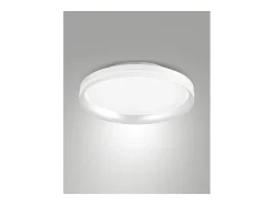 Isy - Fabas Luce Lámpara de techo LED de aluminio - LED integrado 42W IP20 Blanco Outlet