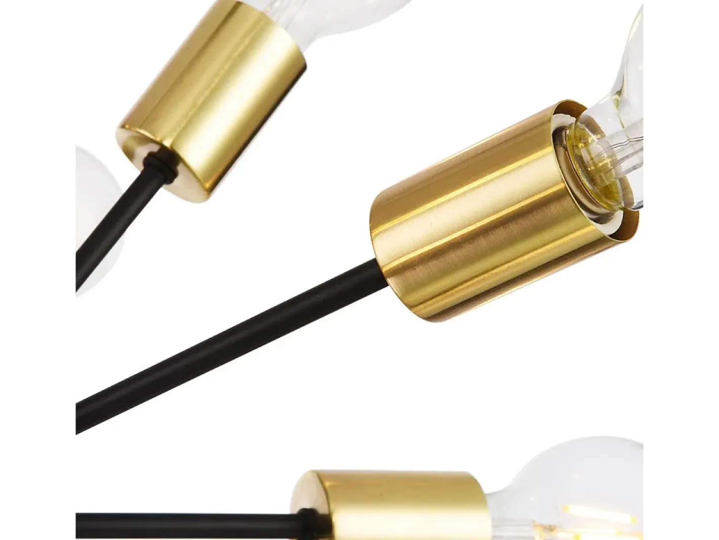Maytoni Jackson Lámpara Colgante de Techo Negra, 12 Luces, E27 Negro Clearance