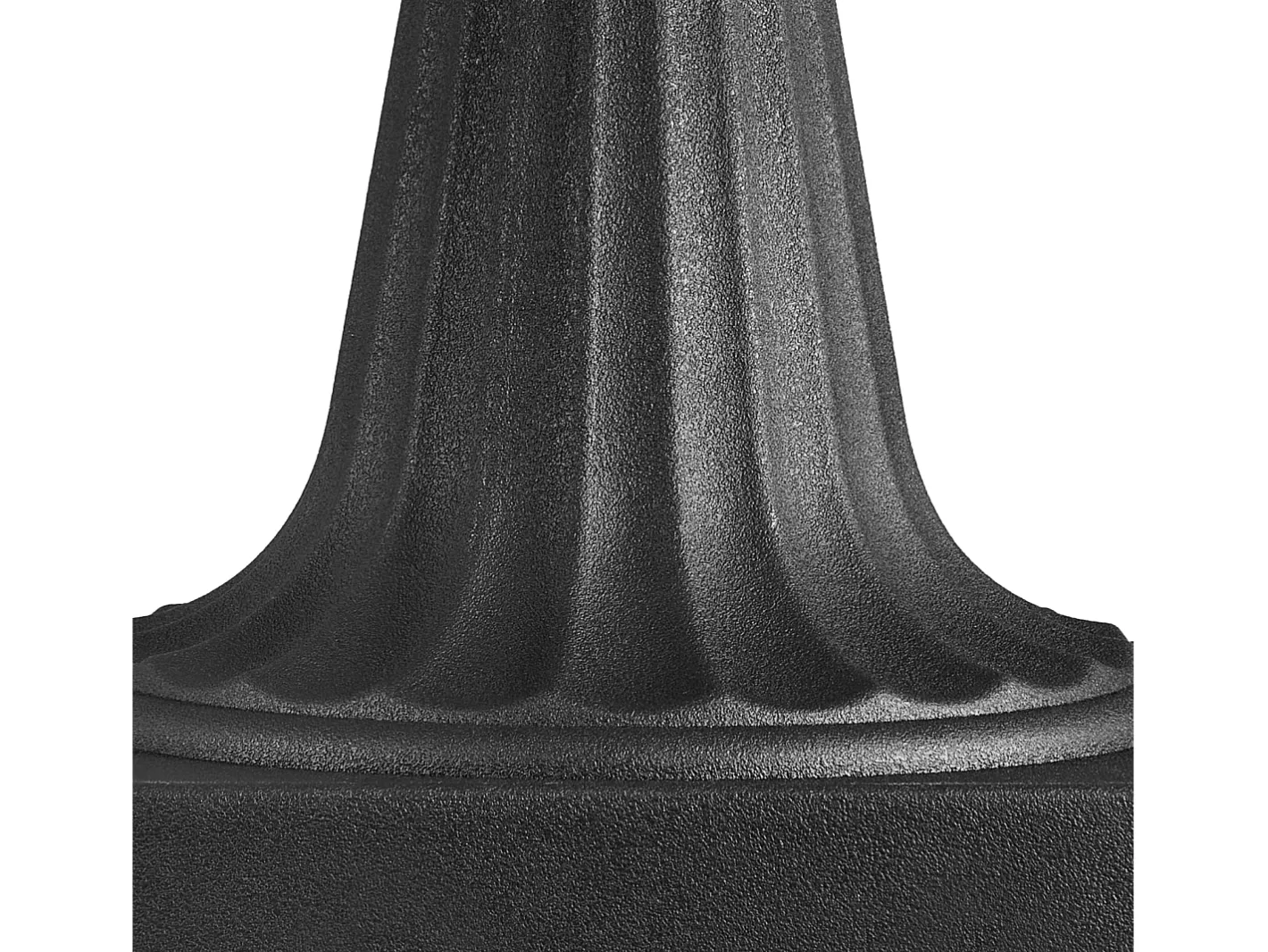 Jardiner Urna de Plástico SucceBuy, 40 x 67 cm, Maceta Clásica, Lote de 2, para Interior, Exterior, Boda, Fiestas, Eventos, Escenario, Entradas, Negro Best