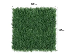 Planta Artificial-Jardín vertical dense 100 x 100 cm 100X100 CM Verde
