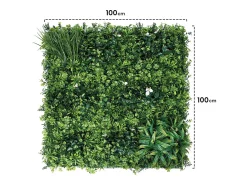 NORTENE Planta Artificial-Jardín vertical forest 100x100 cm 100X100 CM Verde