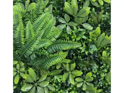 NORTENE Planta Artificial-Jardín vertical hellene 100 x 100 cm 1X2 M Verde