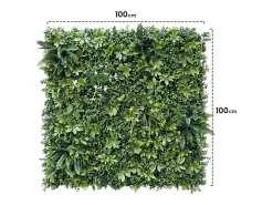 NORTENE Planta Artificial-Jardín vertical hellene 100 x 100 cm 1X2 M Verde