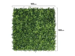 NORTENE Planta Artificial-Jardín vertical jazmín 100 x 100 cm 100X100 CM Verde