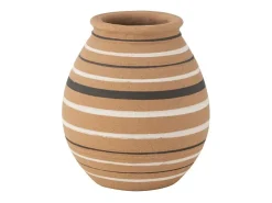 J-Line Jarrón de cerámica 20*20*23.5 cm Multicolor