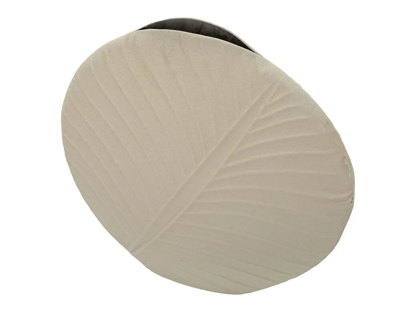 Jarrón de metal 41,5x14 cm Beige Hot