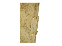 Jarrón de plumas cm 34.5X34X91 Dorado