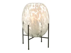 J-Line Jarrón de vidrio de 23x23x37 cm Gris Sale