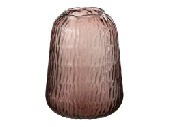 J-Line Jarrón de vidrio 17*17*23 cm Rosa Clearance