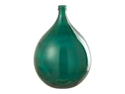 Sale J-Line Jarrón de Vidrio 40x40x56cm Verde