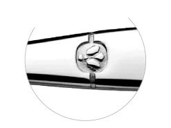 Sale Lou Laguiole Jet - Juego de 6 cucharillas expreso Plateado