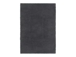 Garden Furniture Jochem Alfombra rectangular algodón antracita 160x230 cm Gris antracita New