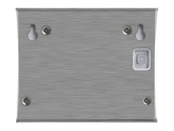 Outlet Lumisky Juego de 2 apliques solares de pared H10CM WALLY Gris
