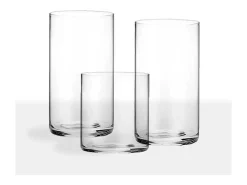 Outlet Juego de 6 copas de cristal Zafferano Moonlight 35 cl Transparente