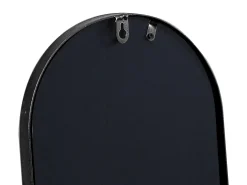 OZAIA Espejo De Pared|Espejo-Juego de 3 espejos ovalados de metal - An.23 x Al.120 cm - - JAYLEN Negro