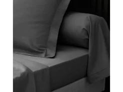 Sale Promo Linge Juego de 2 Fundas de Almohada Percale Rojas 50x70cm - Suaves y Sedosas Gris