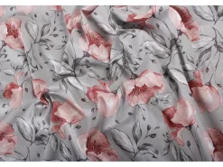Blanc avenue Juego de 2 fundas de almohada satén de algodón "Floral" Multicolor Discount