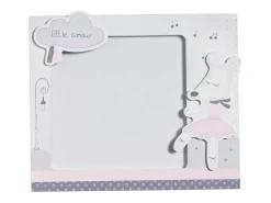 Outlet Sauthon Juego de 2 marcos infantiles de madera Gris