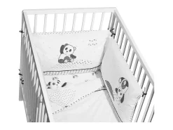 Sauthon Juego de 2 sábanas bajeras 70x140cm de algodón orgánico Blanco