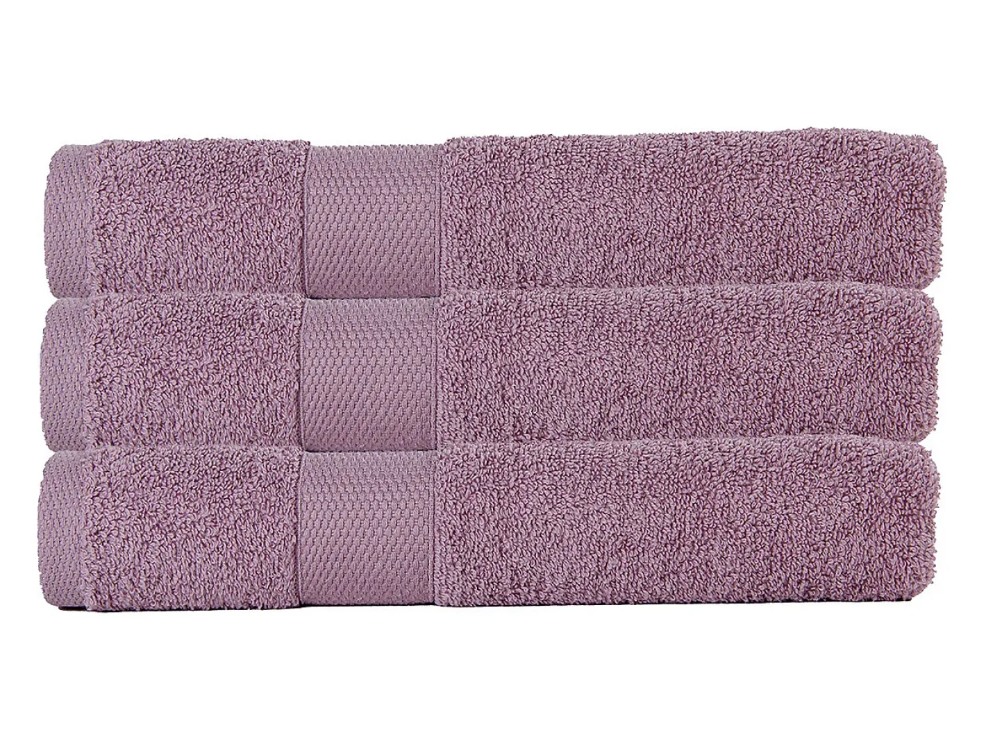 Blanc avenue Juego de 3 toallas de baño 70x130 cm 500gr/m² 100% algodón Rosa