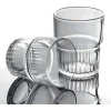Duralex Juego de 4 vasos apilables de vidrio templado de 16 cl resistentes a los golpes Clearance