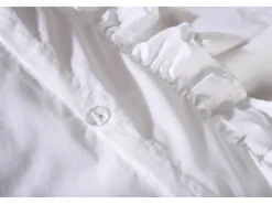 Clearance ebuy24 Juego de cama Levi 1 juego 200x150cm . Blanco