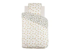 Atmosphera for Kids Juego de cama reversible leopardo para niños 140 x 200 cm Multicolor