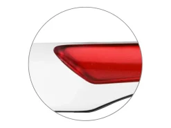 Amefa Cubierto-Juego de cubiertos de 24 piezas Eclat Rouge Moderne - Mango , Acero inoxidable brillante, Hoja microdentada Rojo