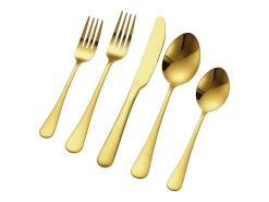Sale Juego de Cubiertos SucceBuy Juego de Cubiertos de Acero Inoxidable de 60 Piezas, para 12 Personas, para Cocina.