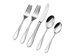 Best Juego de Cubiertos SucceBuy Juego de Cubiertos de Acero Inoxidable de 65 Piezas, para 12 Personas, para Cocina.