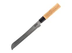 5five Cubierto-Juego de Cuchillos de Bambú Natural 5 Piezas 31cm Beige