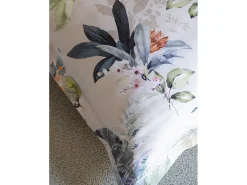 Outlet Blanc avenue Juego de funda de edredón 240x220cm+2FA 63x63cm satén de algodón Multicolor