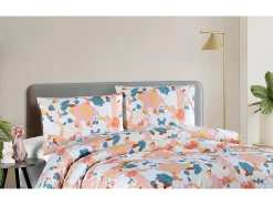 Blanc avenue Juego de funda de edredón 240x220 cm+ 2 FA 65x65 cm 100% algodón Multicolor Outlet