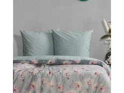 Blanc avenue Ropa De Cama-Juego de funda de edredón +funda de almohada 100% algodón "Kenz" Multicolor